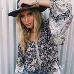 Top Shop Boho Open Back Stylish Blouse